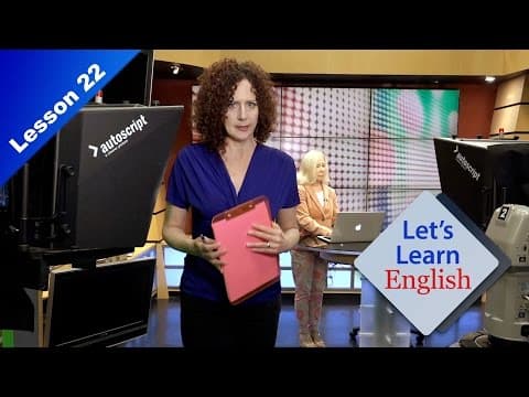 Lesson 22: Next Summer...