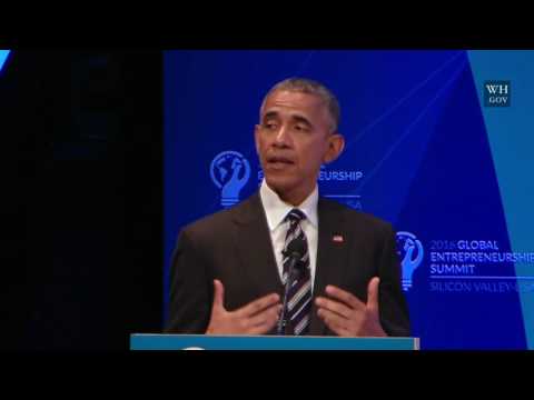 Mark Zuckerberg and Barack Obama on Entrepreneurship | Global Entrepreneurship Summit 2016