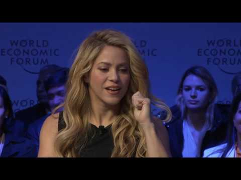 Shakira | Education Changes Lives | Davos 2017